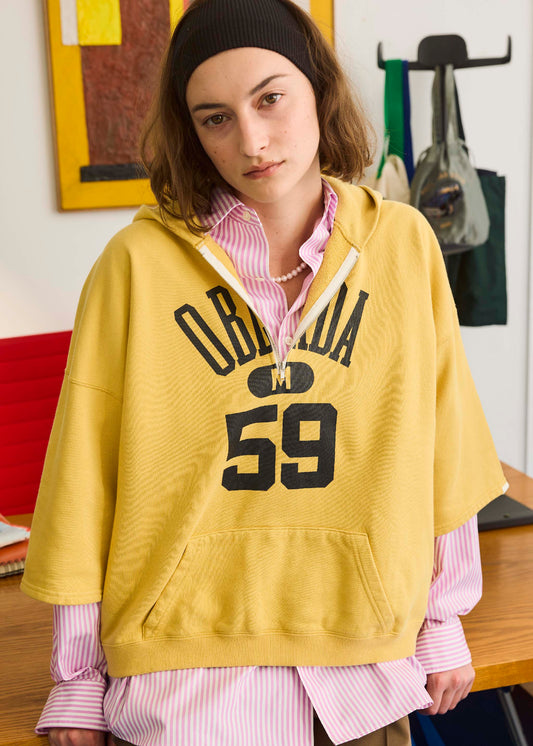 【ONLINE PREORDER】HALF ZIP HOODIE