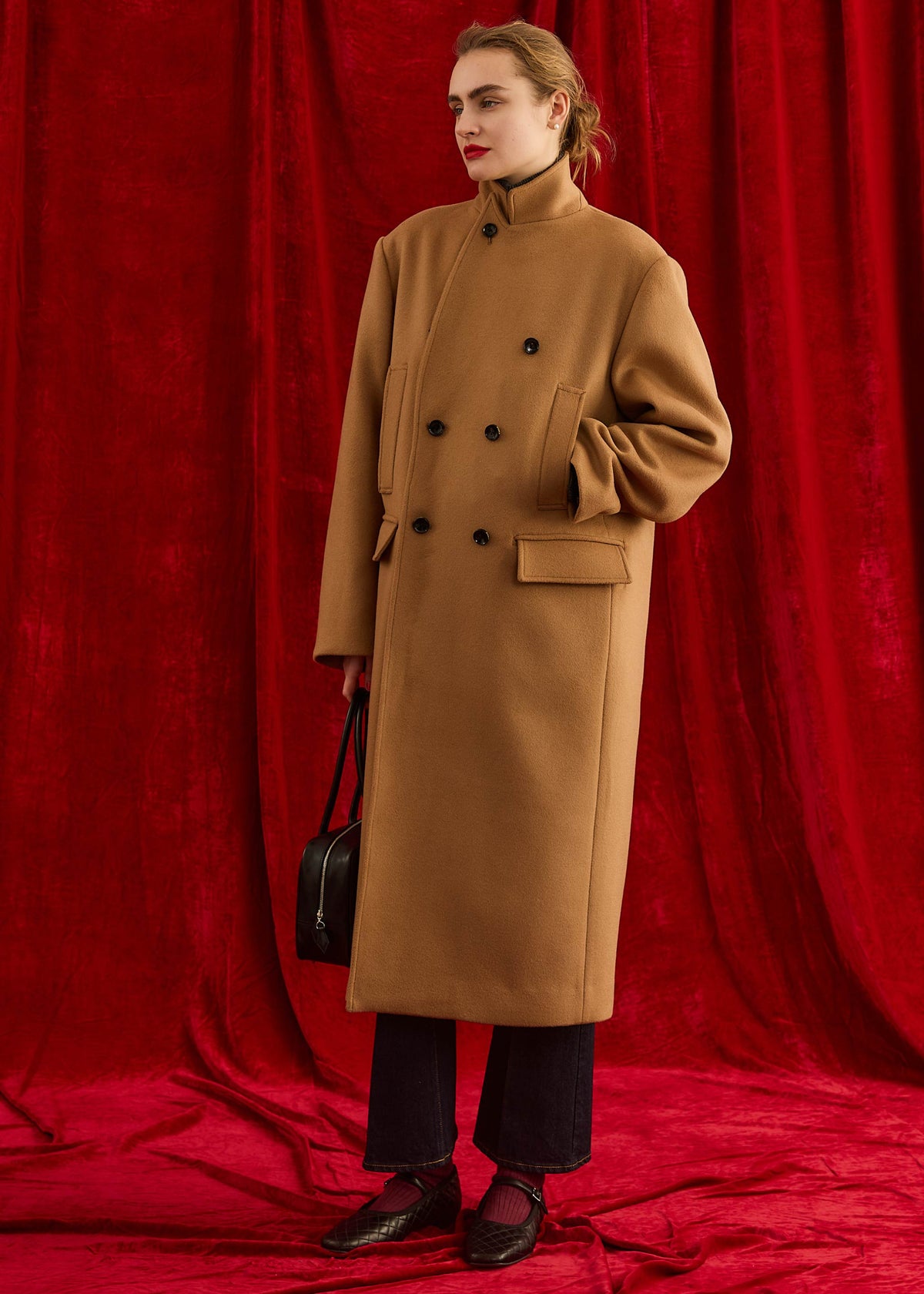【Oblada】CHARLES COAT CAMEL