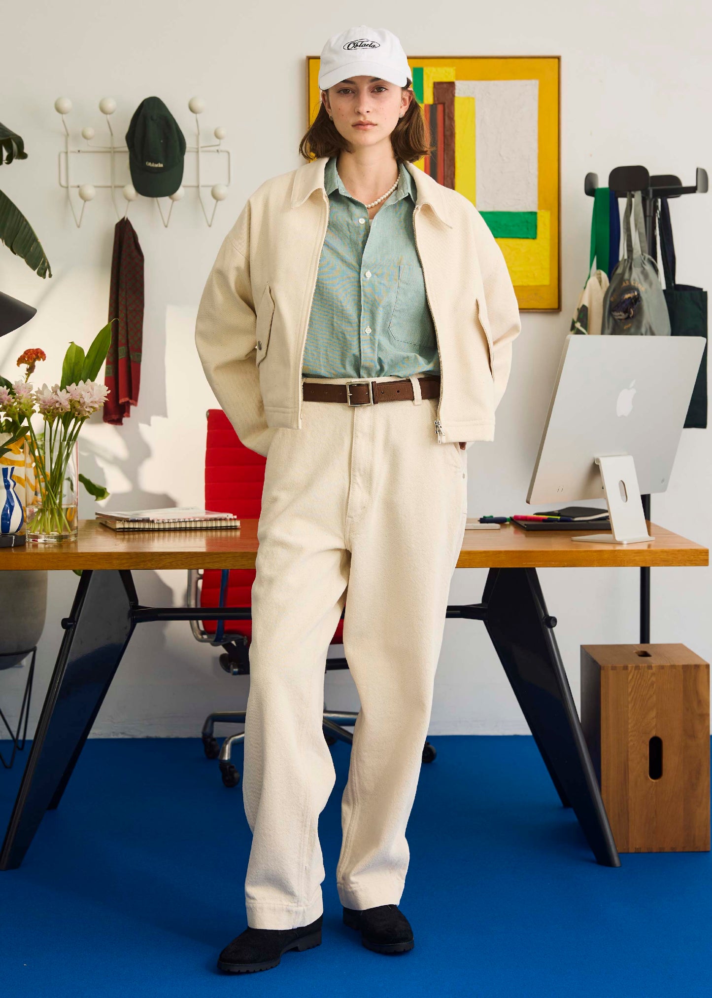 【ONLINE PREORDER】BRITISH TWILL OXFORD BLOUSON