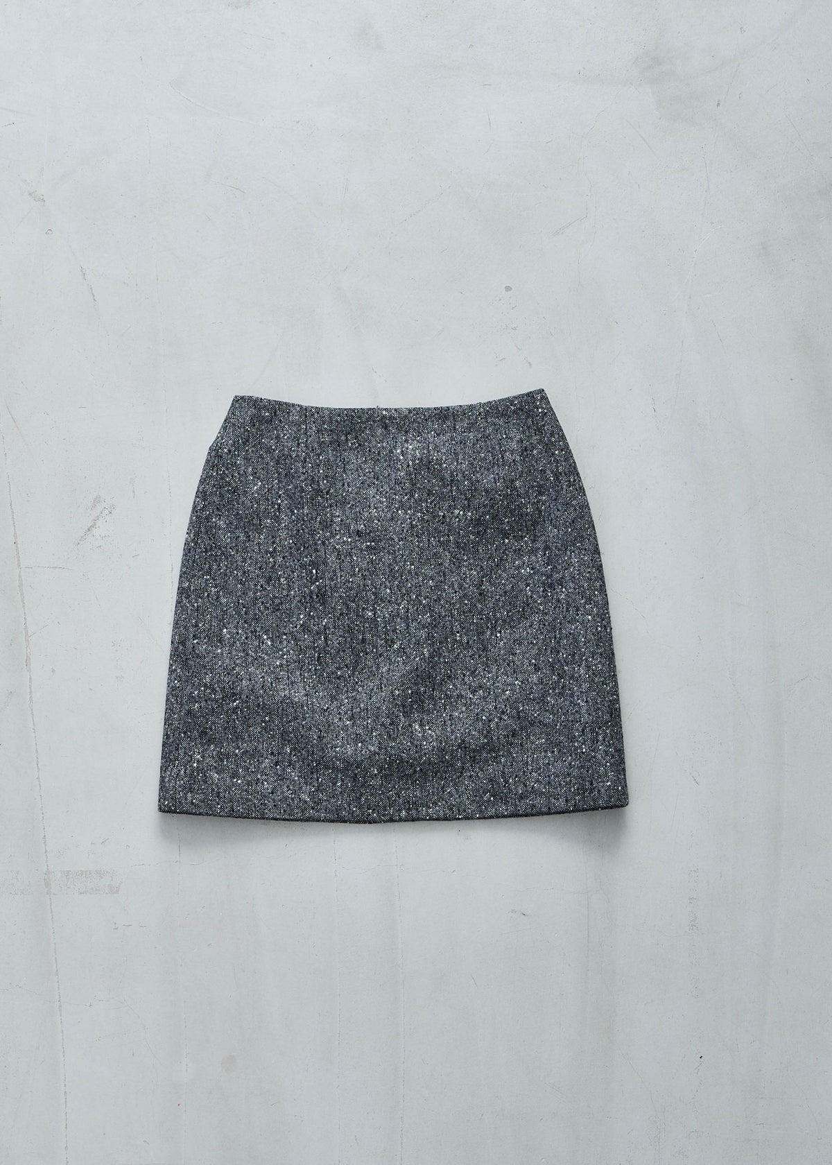 【Oblada】ALFRED MINI SKIRT HOMESPUN