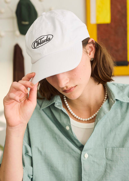 【Oblada】OVAL LOGO CAP