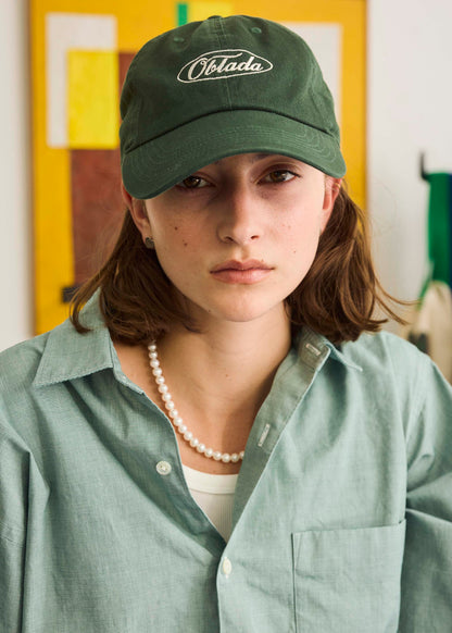 【Oblada】OVAL LOGO CAP