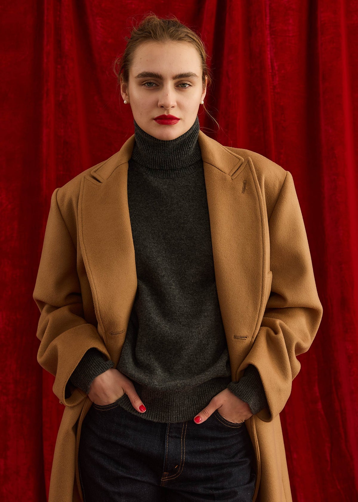 【Oblada】FILL HIGHNECK KNIT