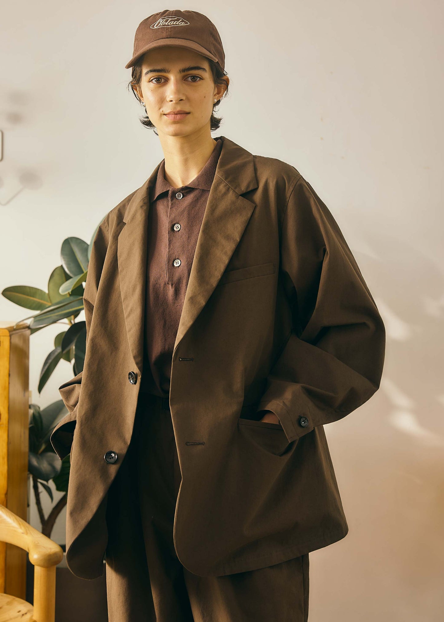 【Oblada】COTTON FINE JACKET