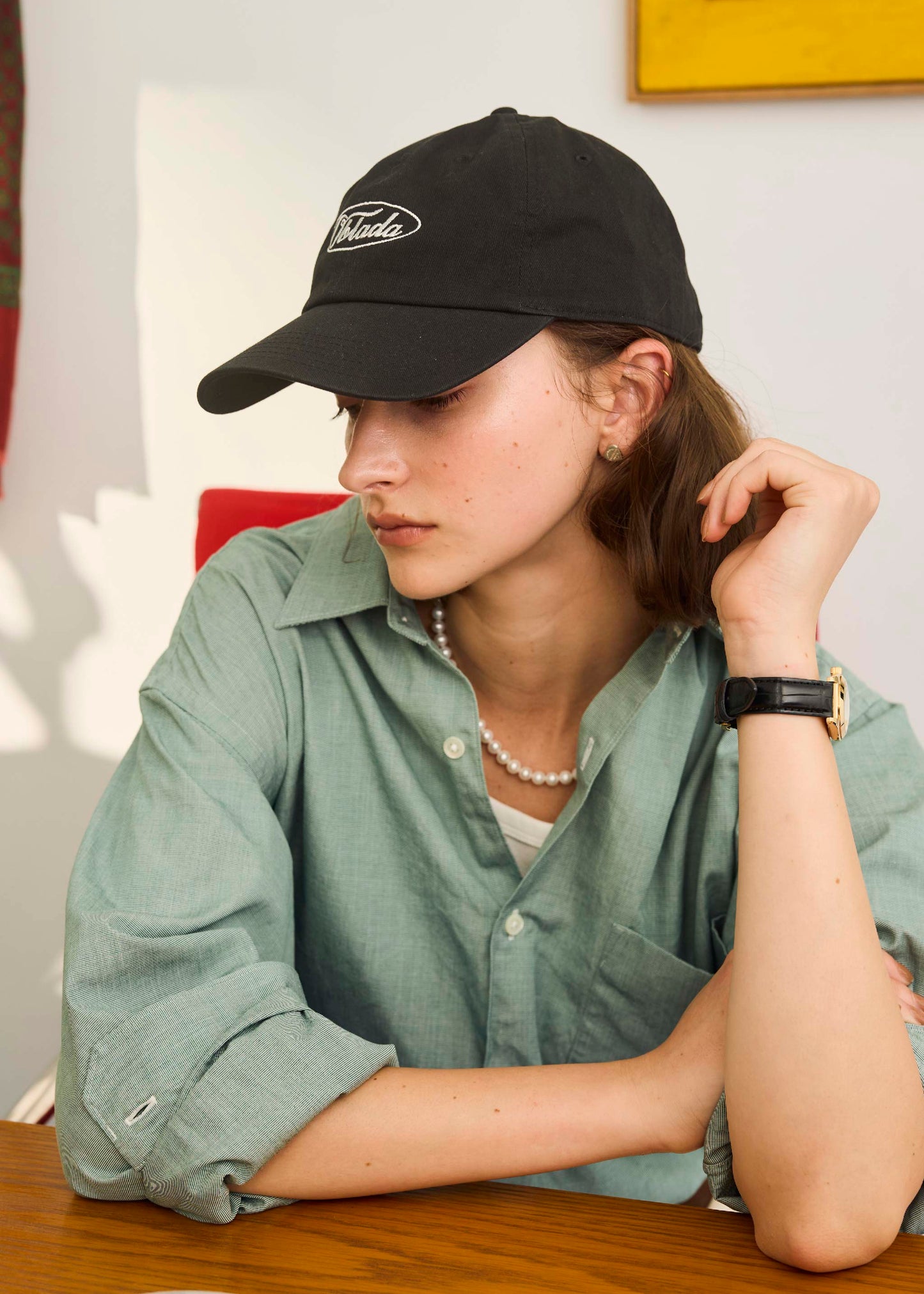 【Oblada】OVAL LOGO CAP