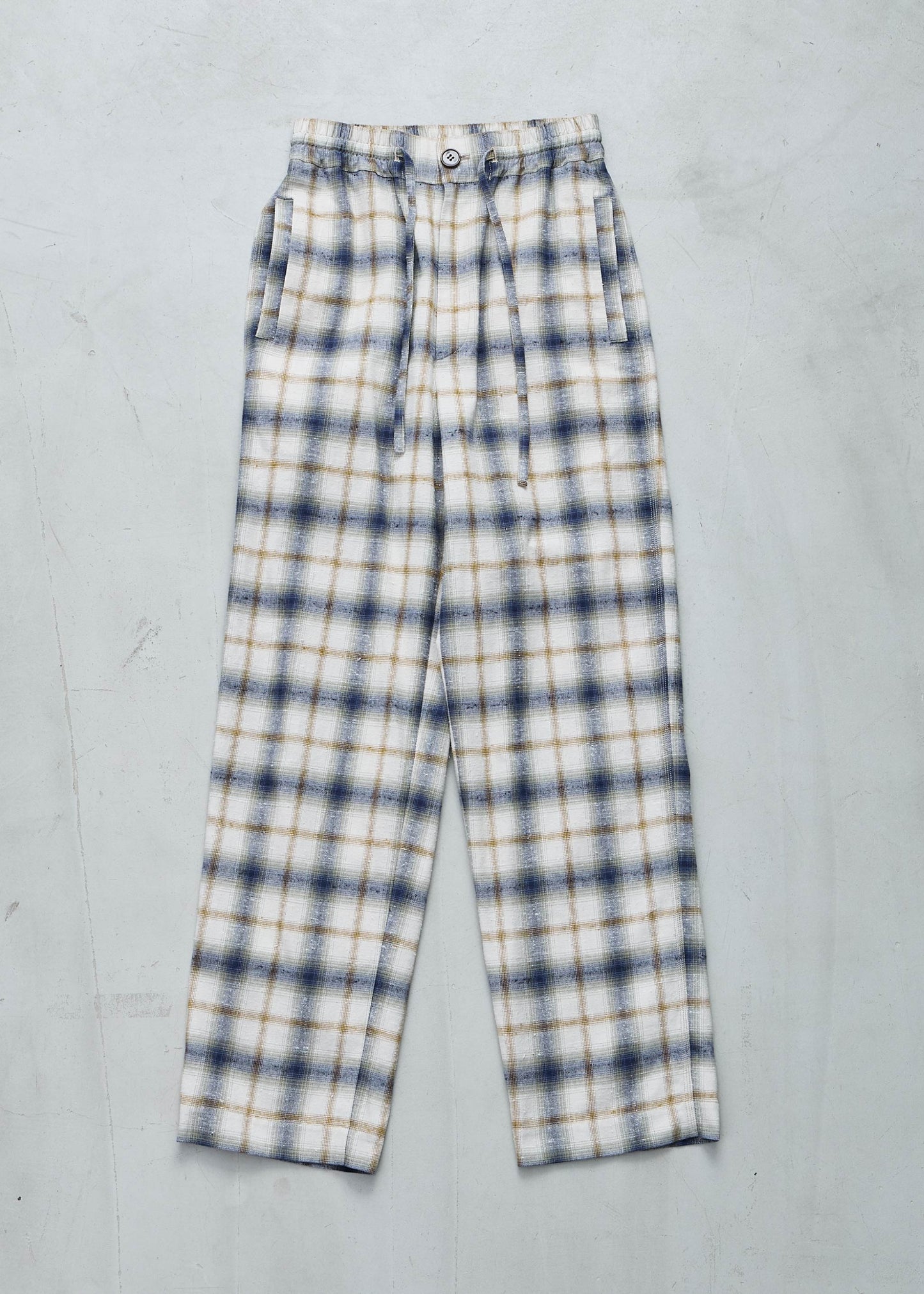【Oblada】OMBRE CHECK PANTS
