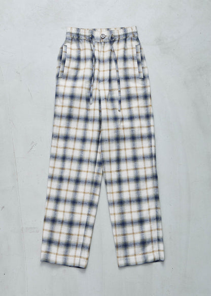 【Oblada】OMBRE CHECK PANTS