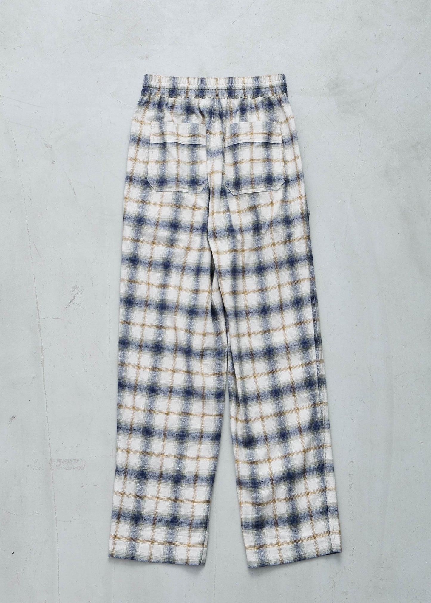 【Oblada】OMBRE CHECK PANTS