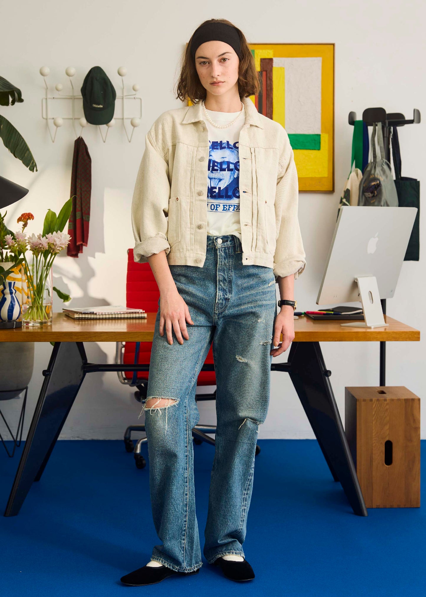 【ONLINE PREORDER】1936 HEMP DENIM JACKET