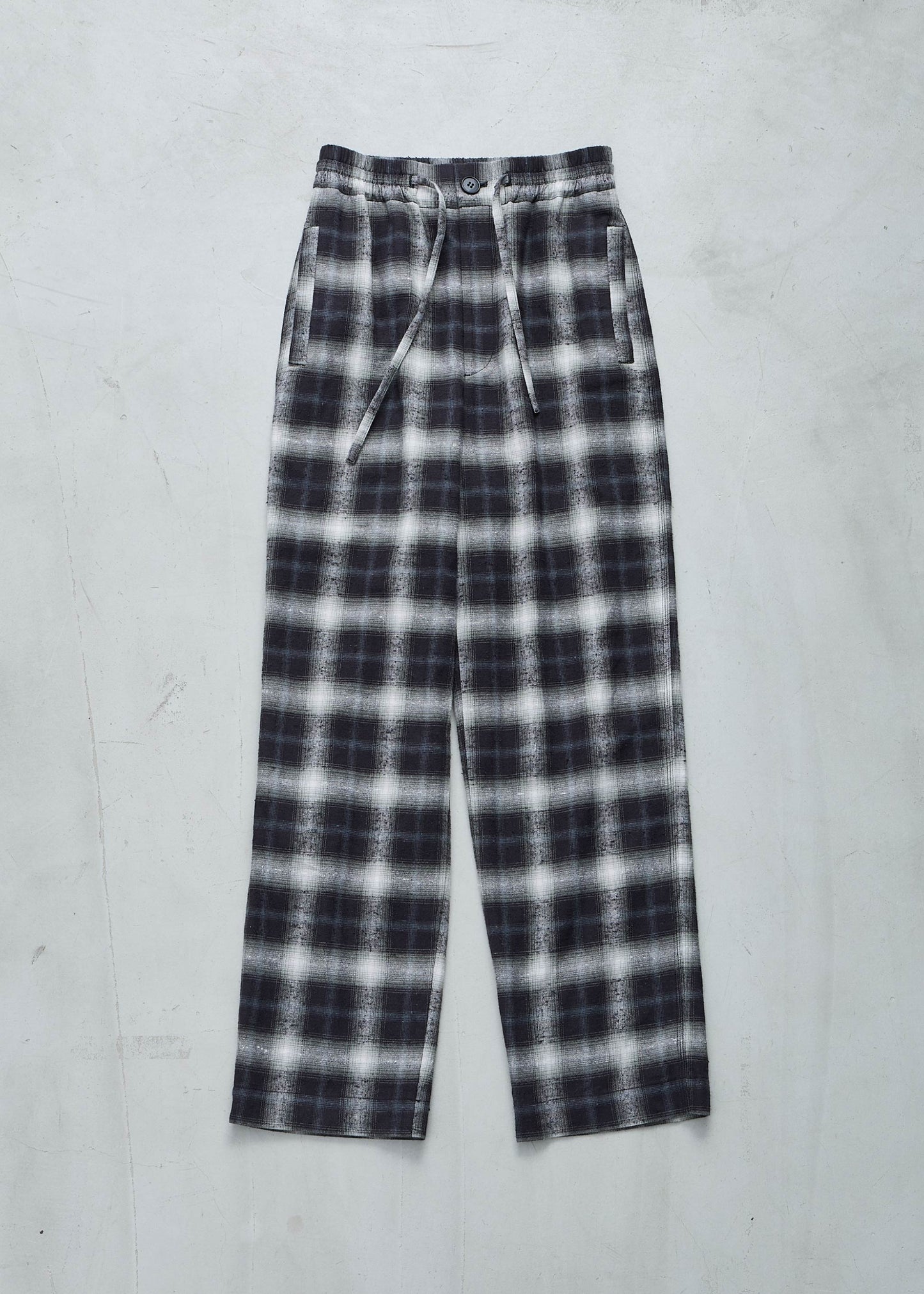 【Oblada】OMBRE CHECK PANTS