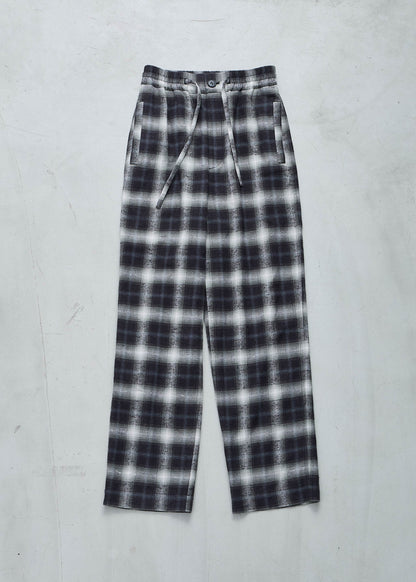 【Oblada】OMBRE CHECK PANTS