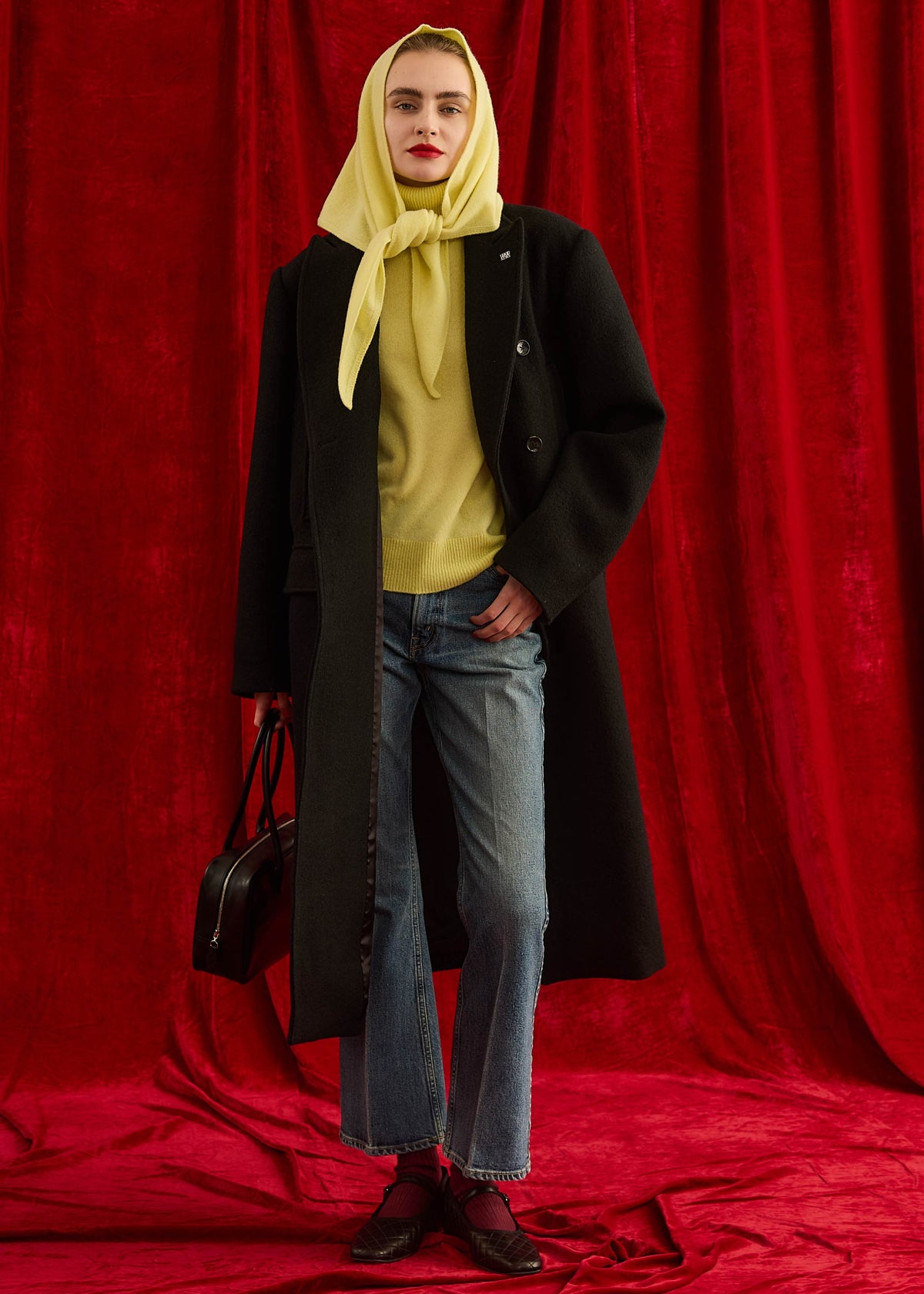 【Oblada】CHARLES COAT BLACK