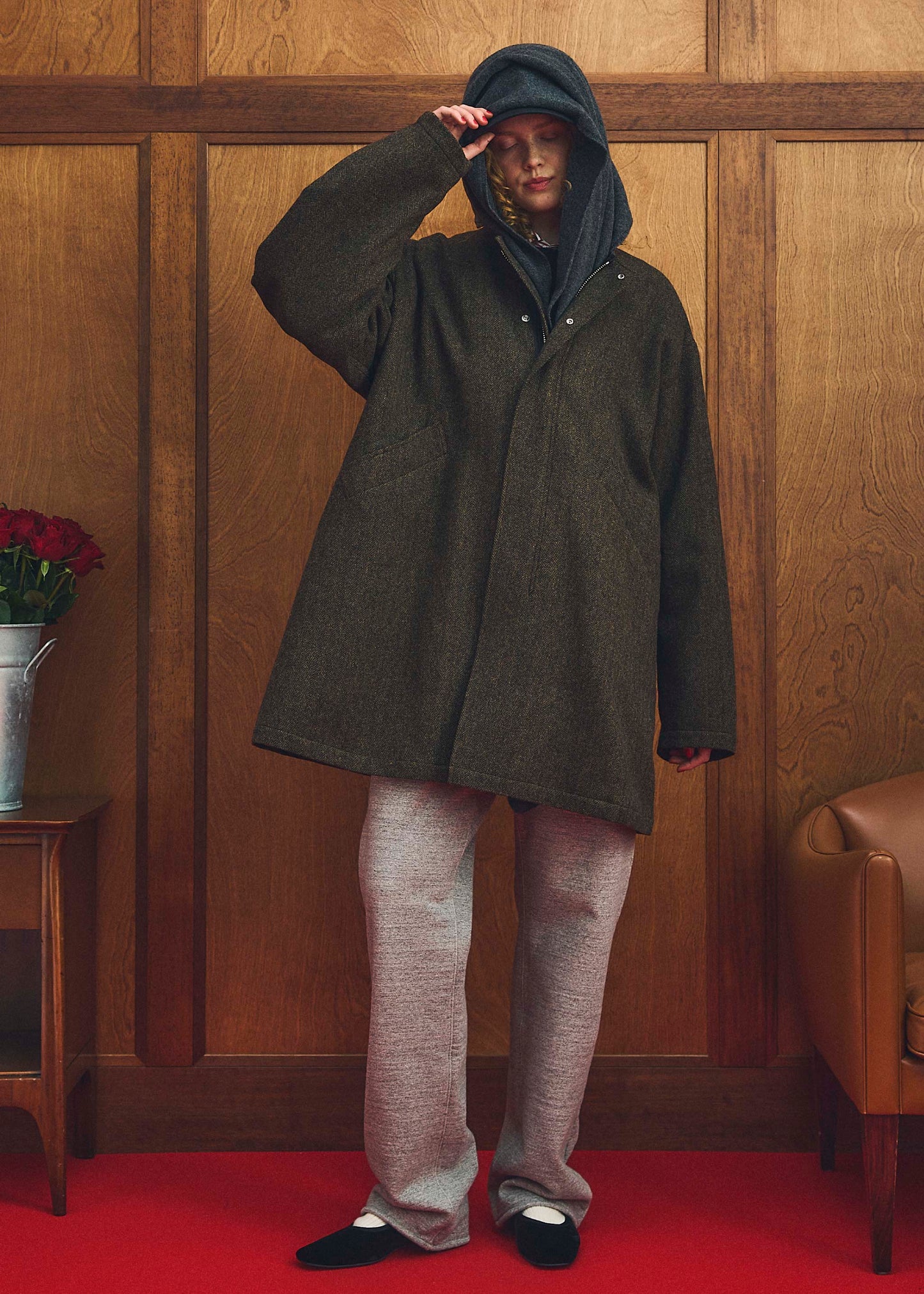 【Oblada】KNIT SHAWL