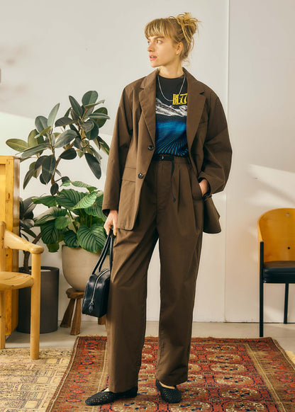 【Oblada】COTTON FINE PANTS