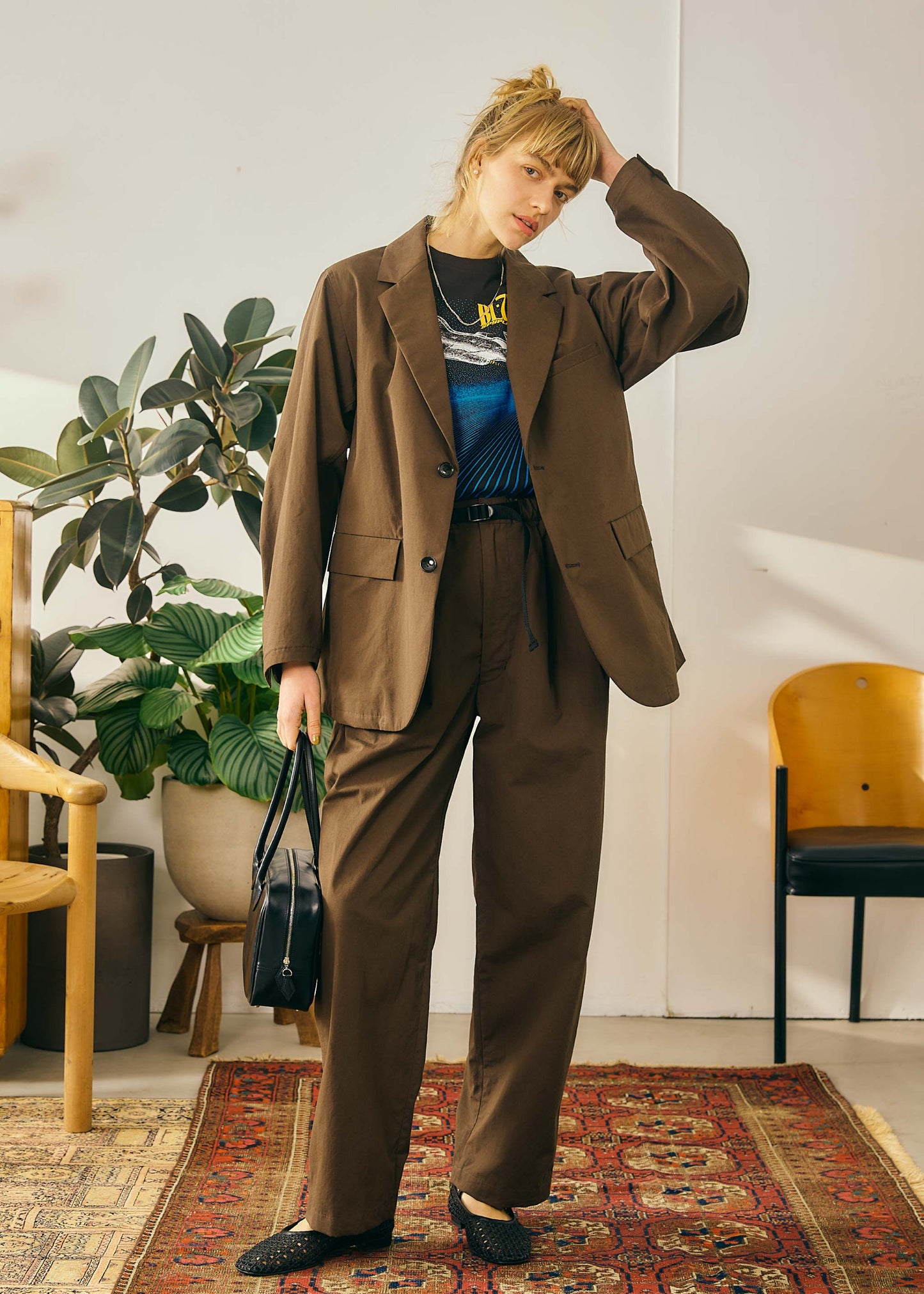 【Oblada】COTTON FINE JACKET