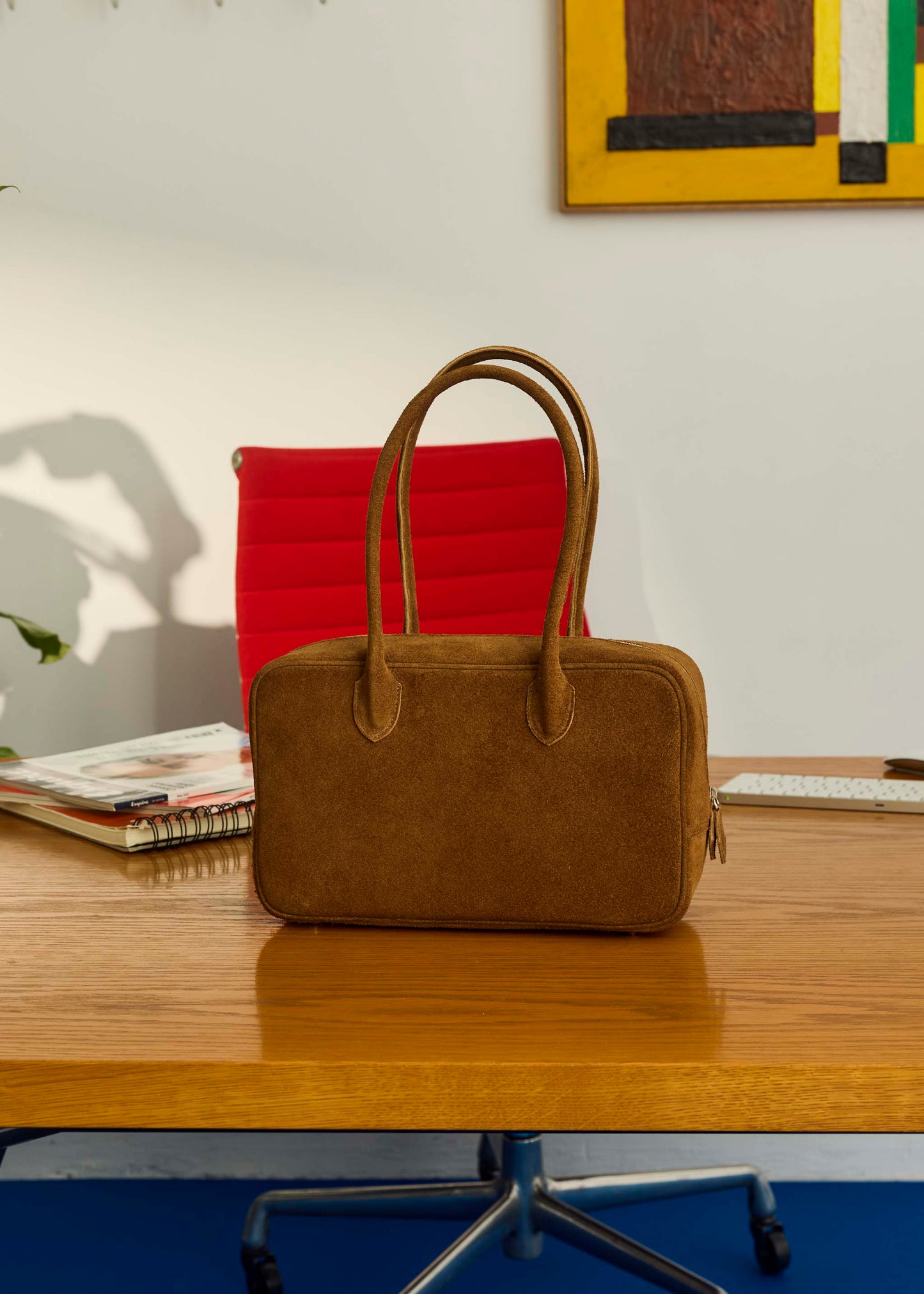 【ONLINE PREORDER】STEADY BAG MEDIUM（SUEDE）
