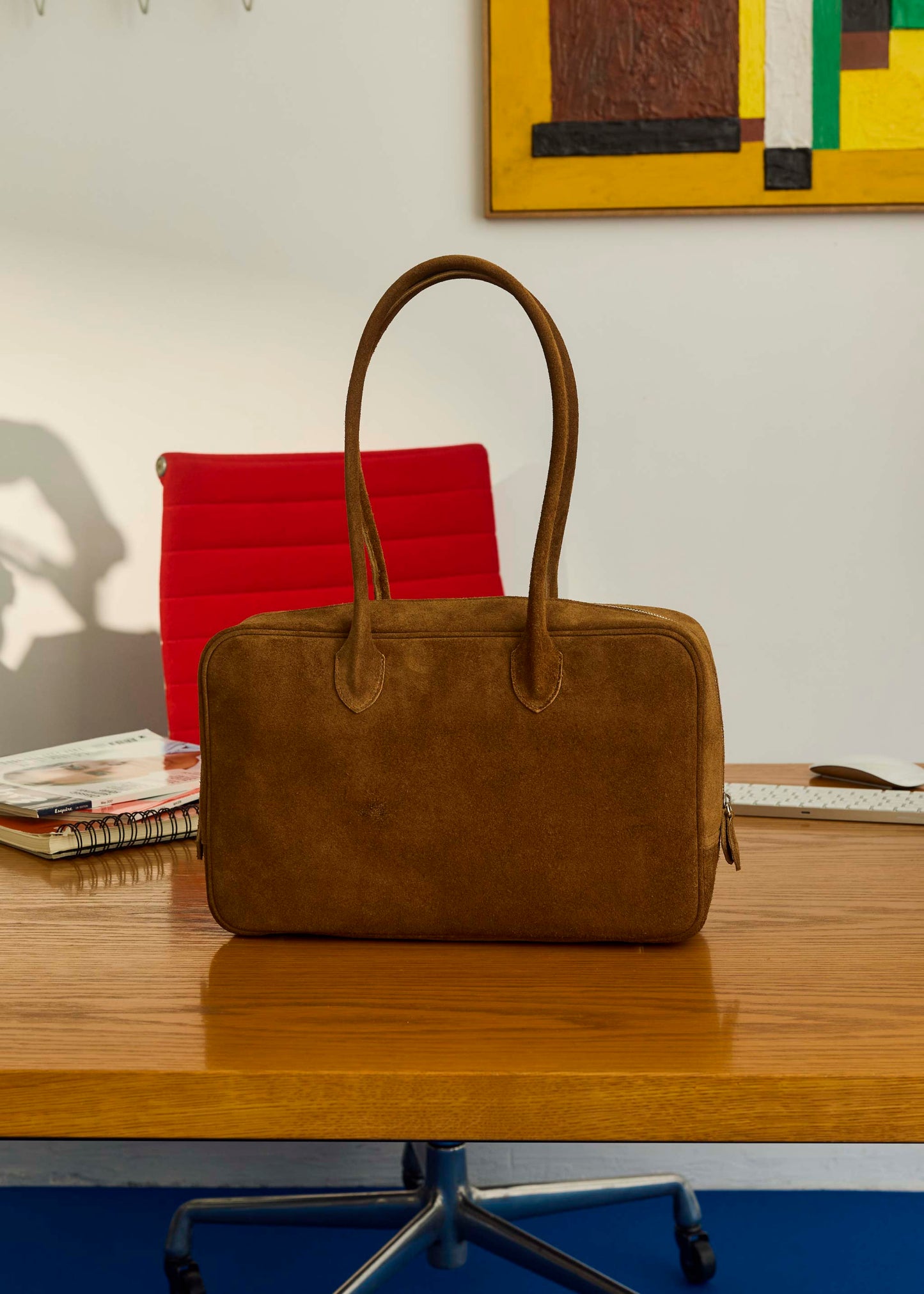 【ONLINE PREORDER】STEADY BAG LARGE（SUEDE）