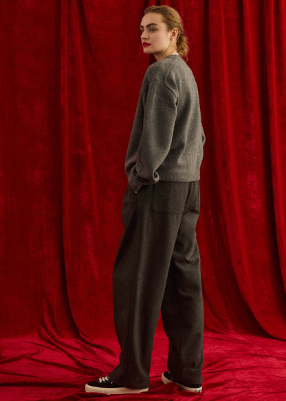 【Oblada】MELTON FINE PANTS