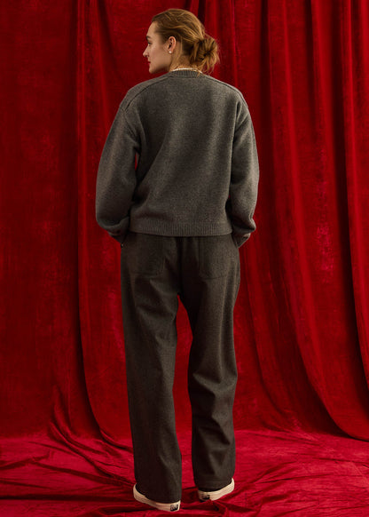 【Oblada】MELTON FINE PANTS