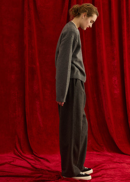 【Oblada】MELTON FINE PANTS