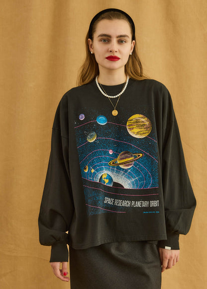 【Oblada】PLANET LONG TEE