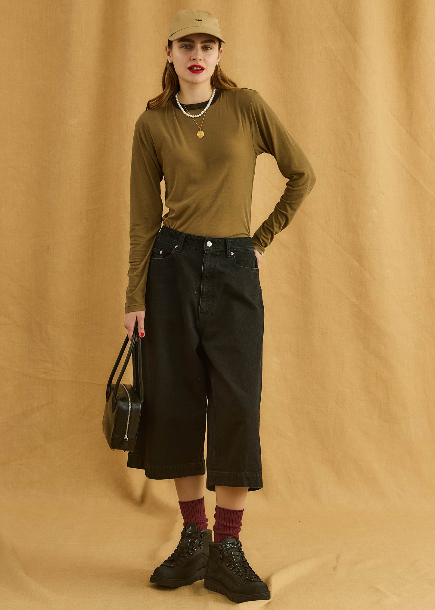 【Oblada】SHEER LONG SLEEVE TEE