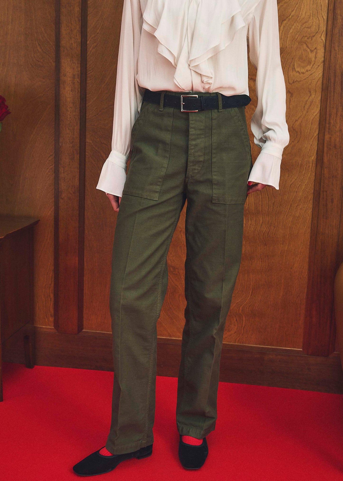 【ONLINE PREORDER】OBLADA MARY JANE（VELOUR)