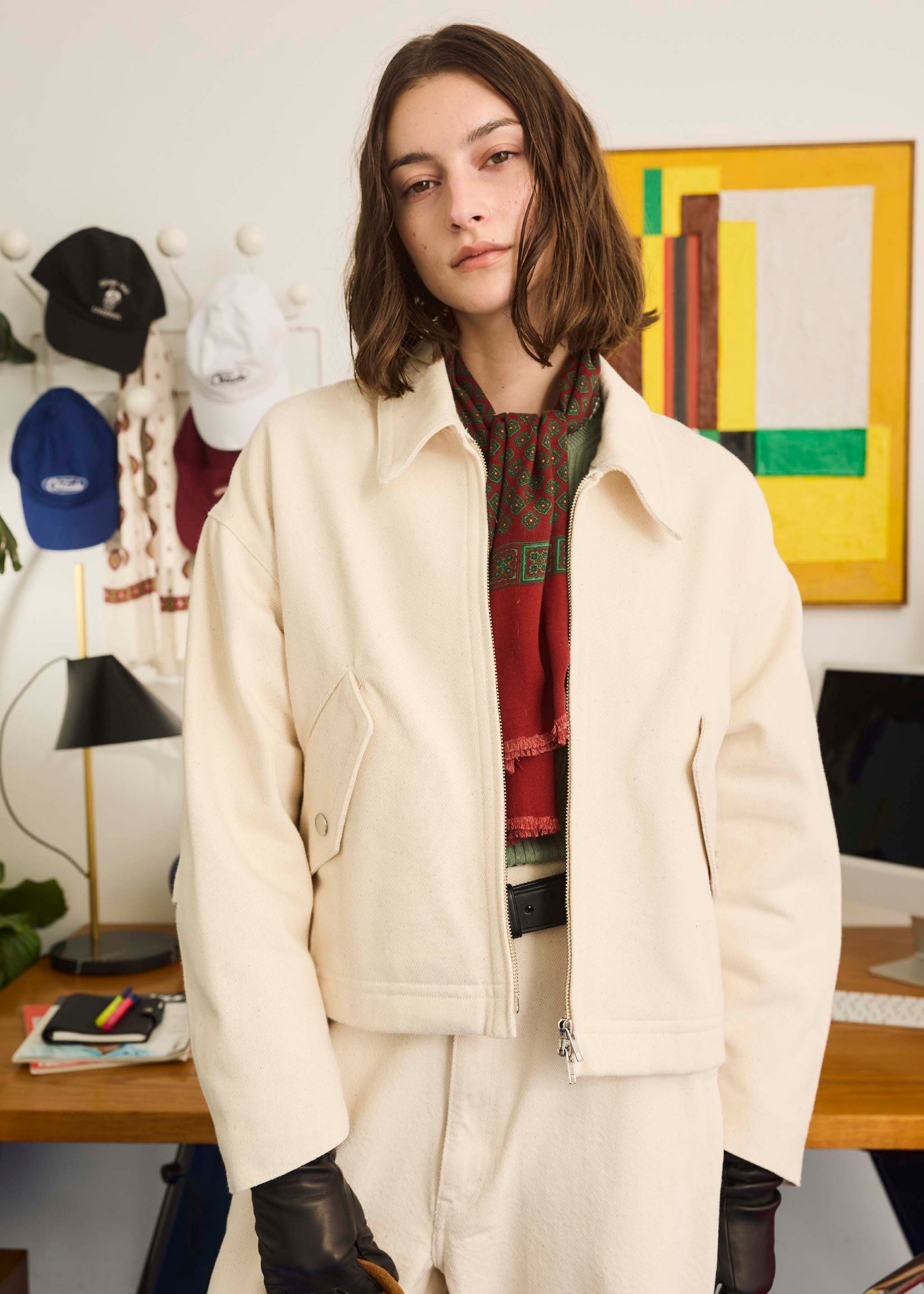 【ONLINE PREORDER】BRITISH TWILL OXFORD BLOUSON
