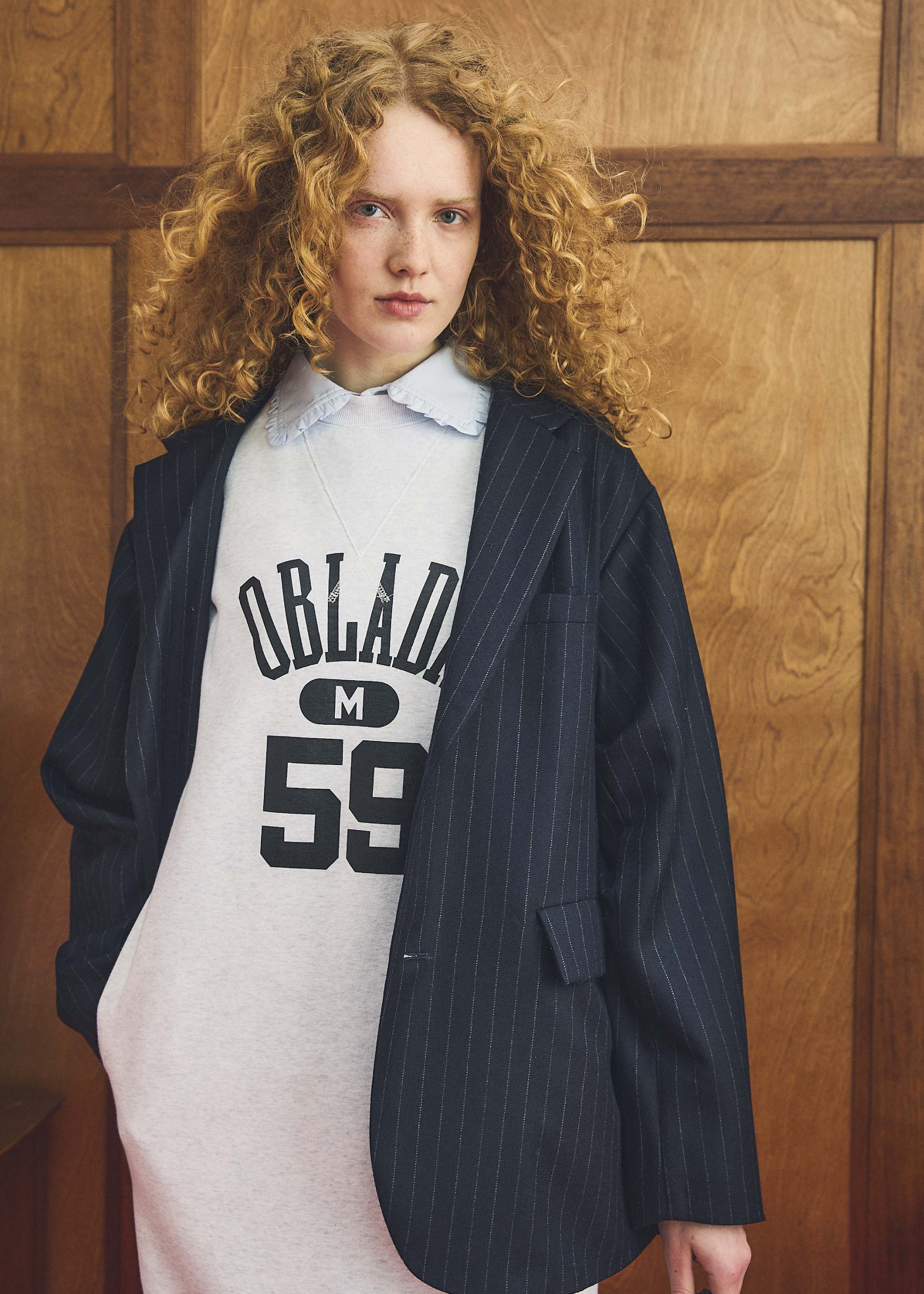 CINCH oblada ネイビー オーバーサイズジャケット CINCH oblada ネイビー オーバーサイズジャケット