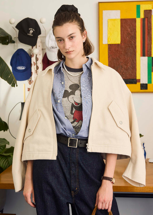 【ONLINE PREORDER】BRITISH TWILL OXFORD BLOUSON