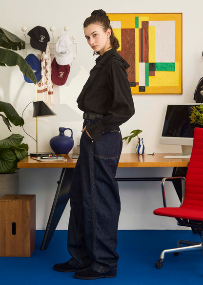 【Oblada】SKATER JEANS