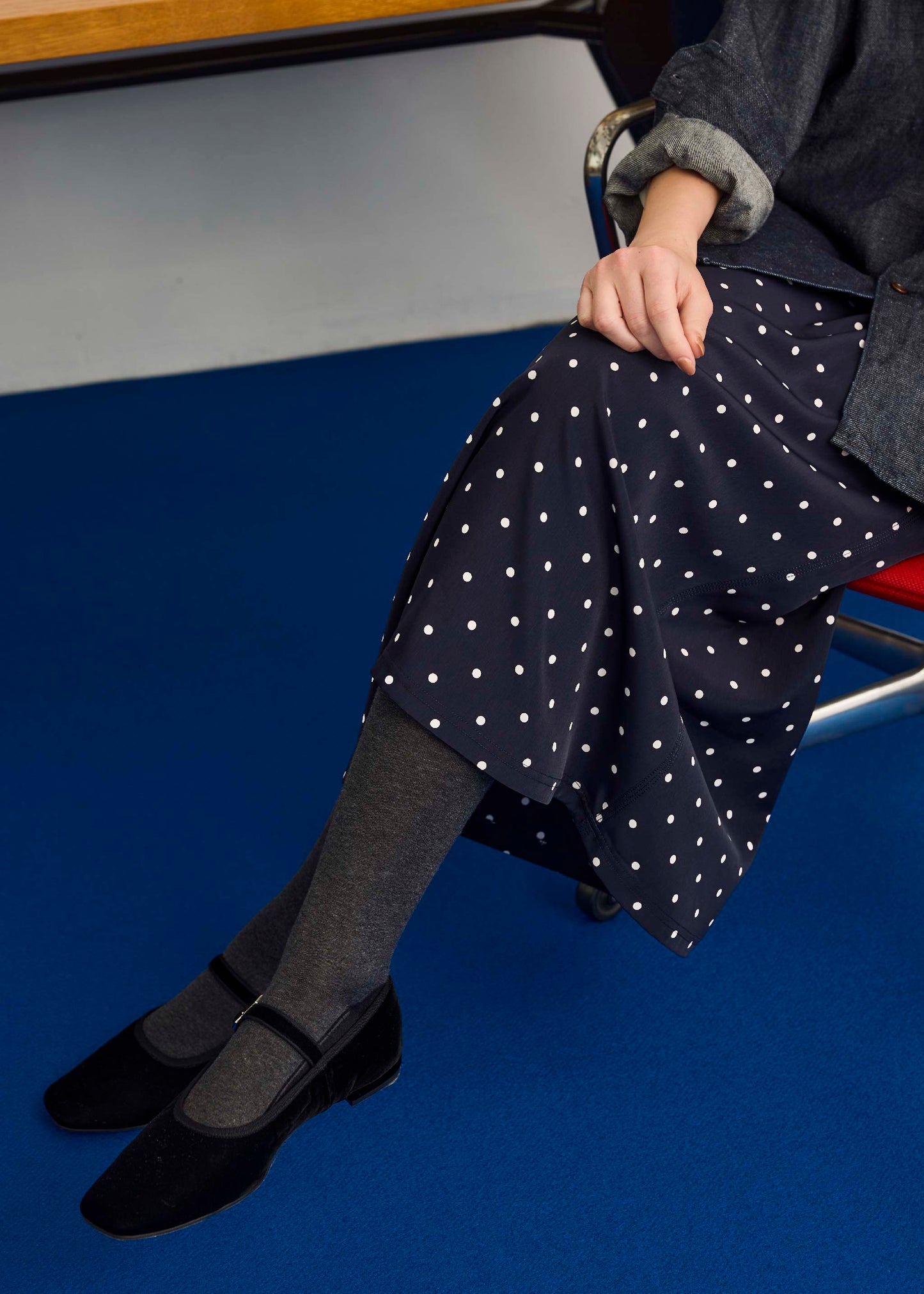 【ONLINE PREORDER】DOT EASY SKIRT