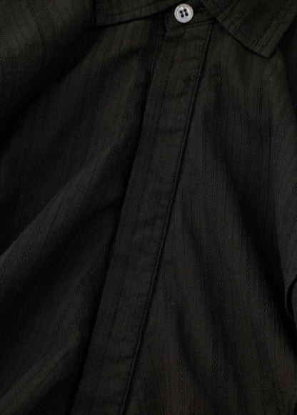 【ONLINE PREORDER】OVER DYE RUFFLE BLOUSE