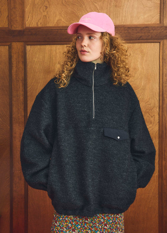 【Oblada】WOOL FLEECE TOPS