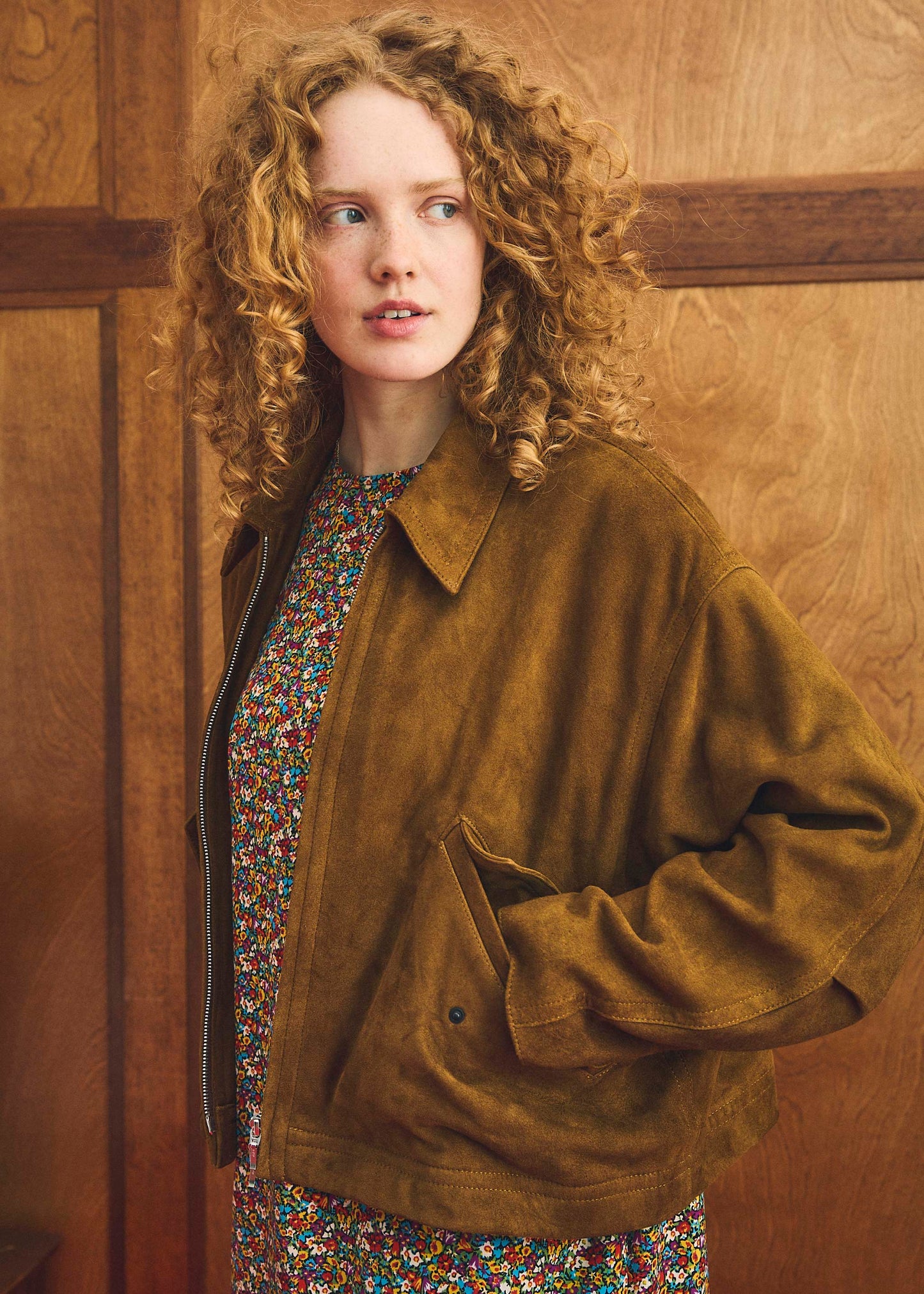 【Oblada】OXFORD BLOUSON