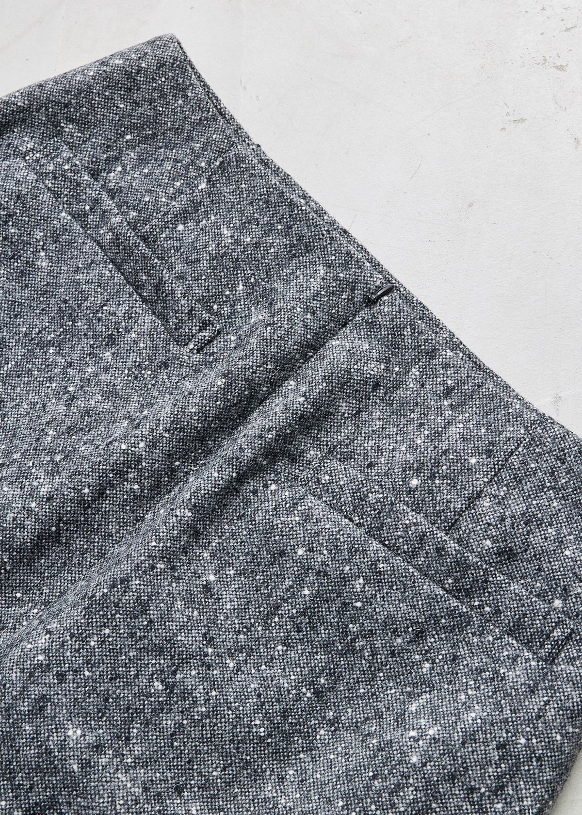 【Oblada】ALFRED MINI SKIRT HOMESPUN