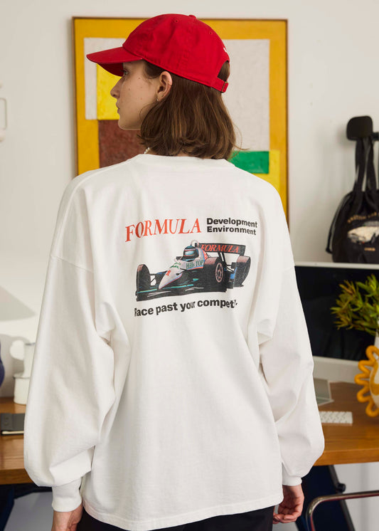 【ONLINE PREORDER】FORMULA ONE LONG TEE