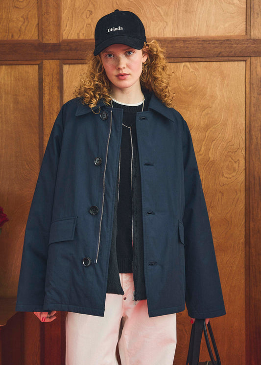 【Oblada】FEATHER COAT MINI