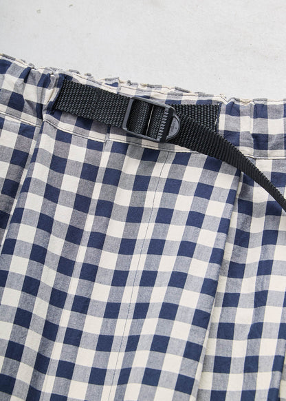 【Oblada】GINGHAM CHECK SKIRT