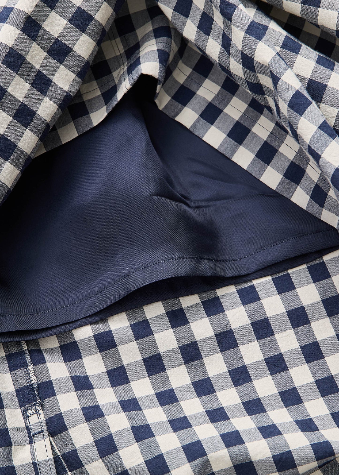 【Oblada】GINGHAM CHECK SKIRT