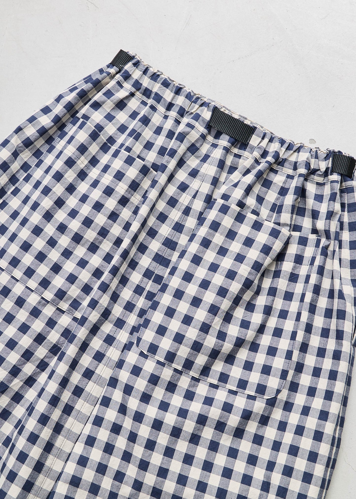 【Oblada】GINGHAM CHECK SKIRT