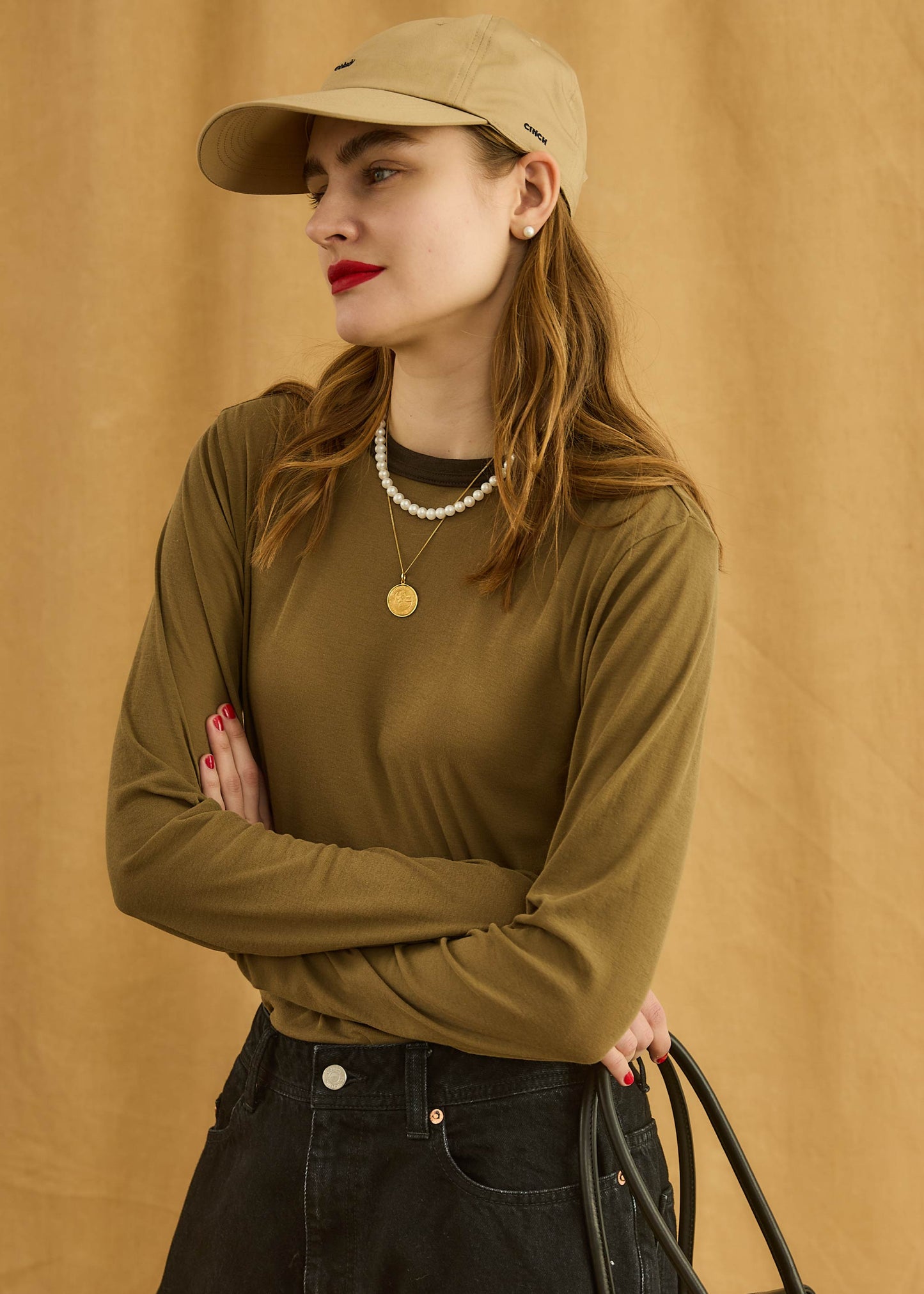 【Oblada】SHEER LONG SLEEVE TEE