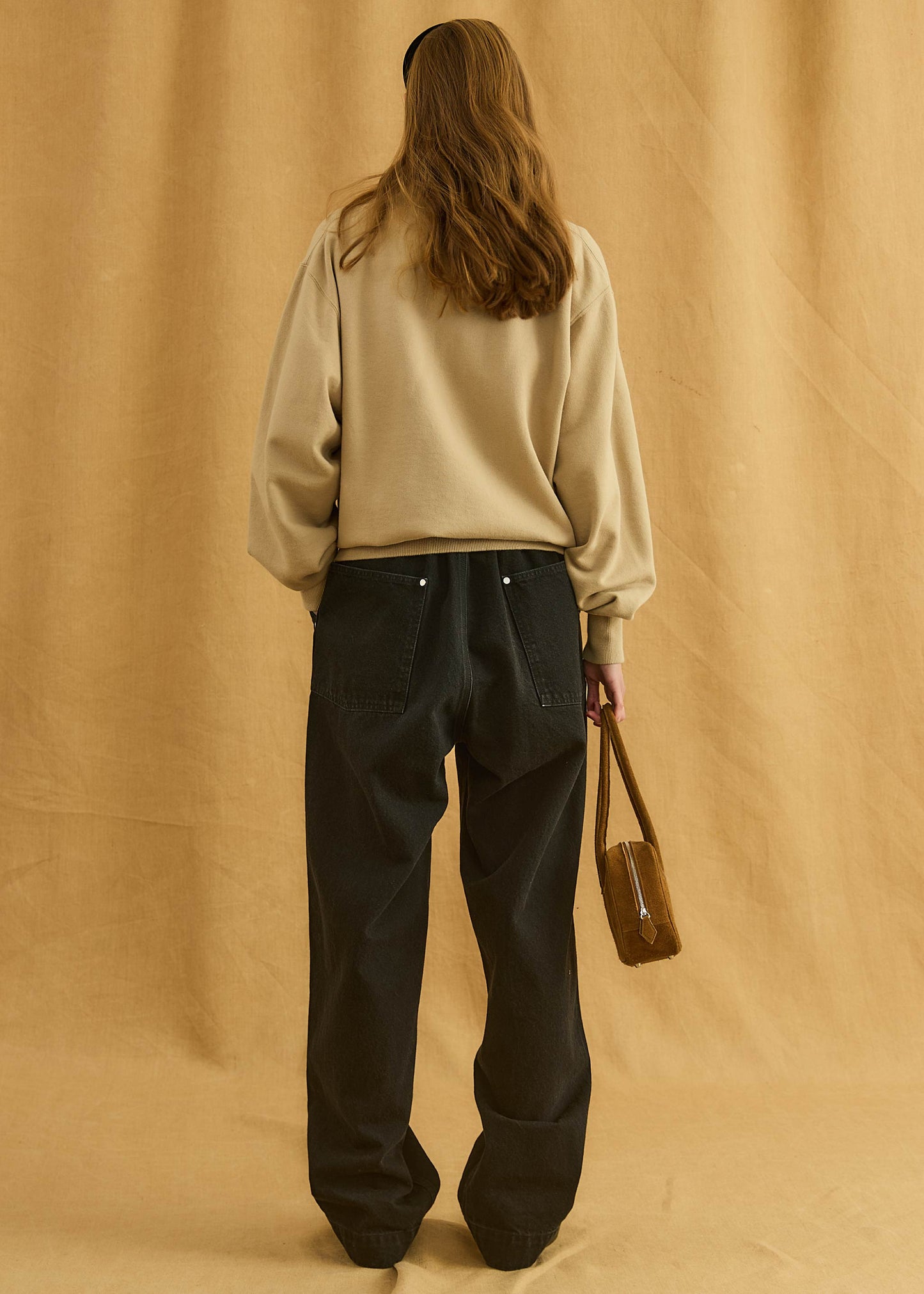 【Oblada】HALF ZIP SWEAT
