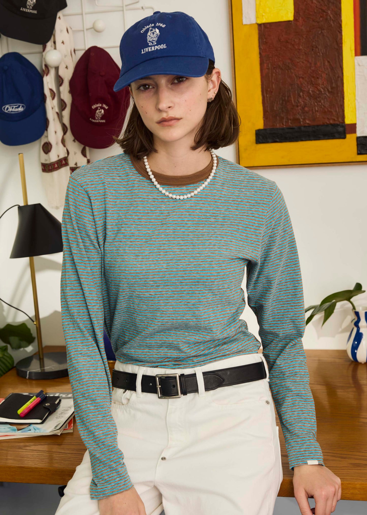 【ONLINE PREORDER】MULTI BORDER LONG TEE