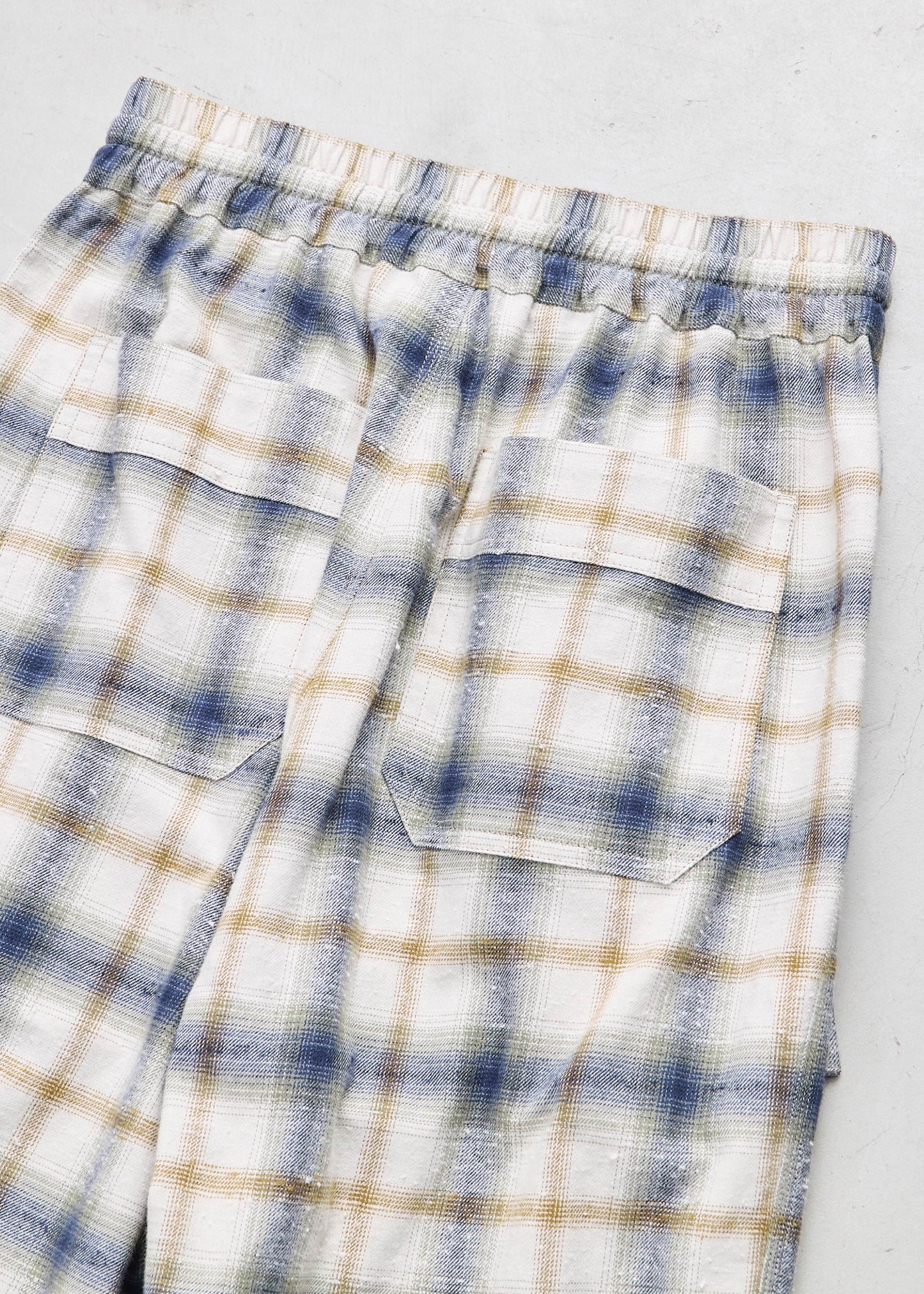 【Oblada】OMBRE CHECK PANTS