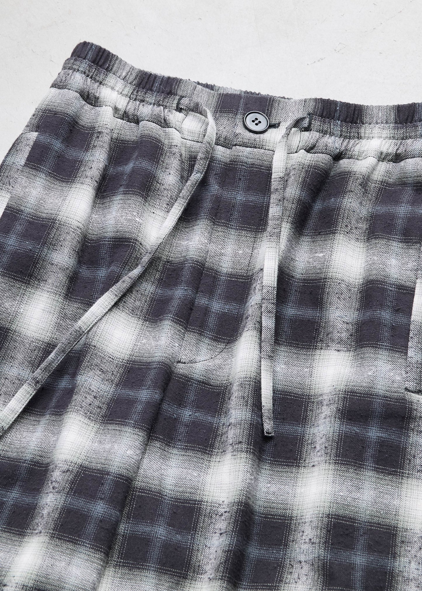 【Oblada】OMBRE CHECK PANTS