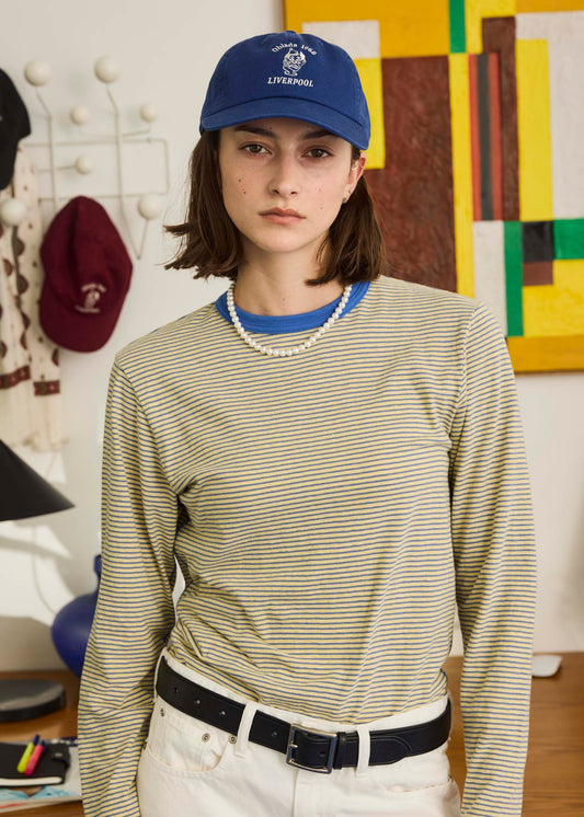 【ONLINE PREORDER】MULTI BORDER LONG TEE