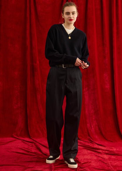 【Oblada】FILL V NECK KNIT