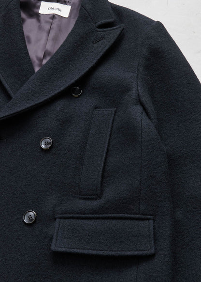 【Oblada】CHARLES COAT BLACK