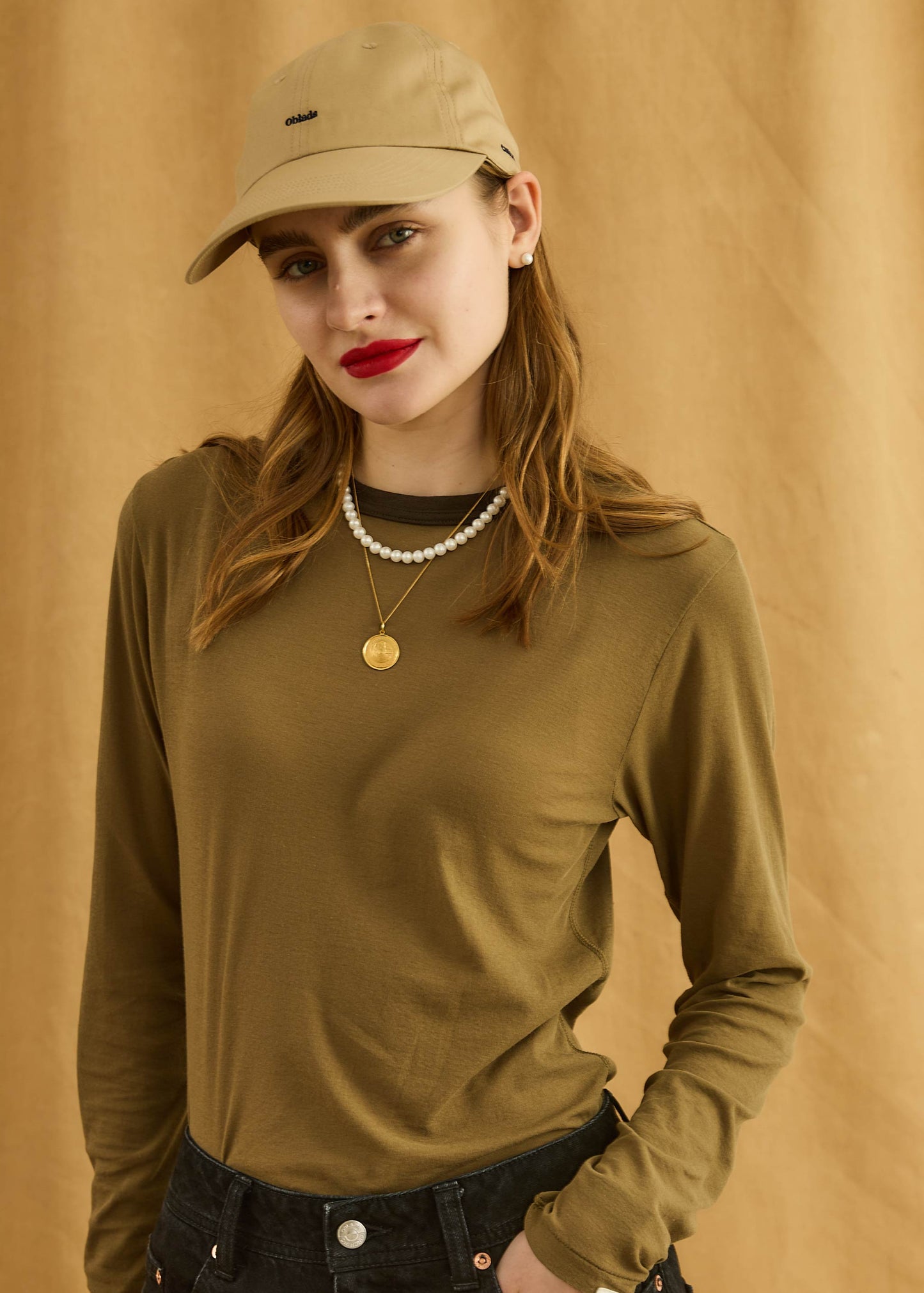 【Oblada】SHEER LONG SLEEVE TEE